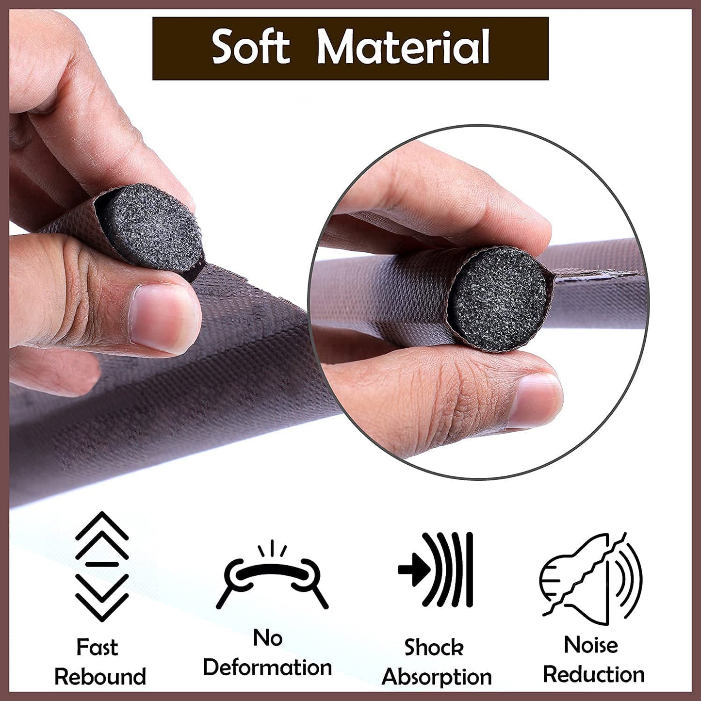 Twin Door Draft Stopper / Guard Protector for Doors and Windows - Springkart 