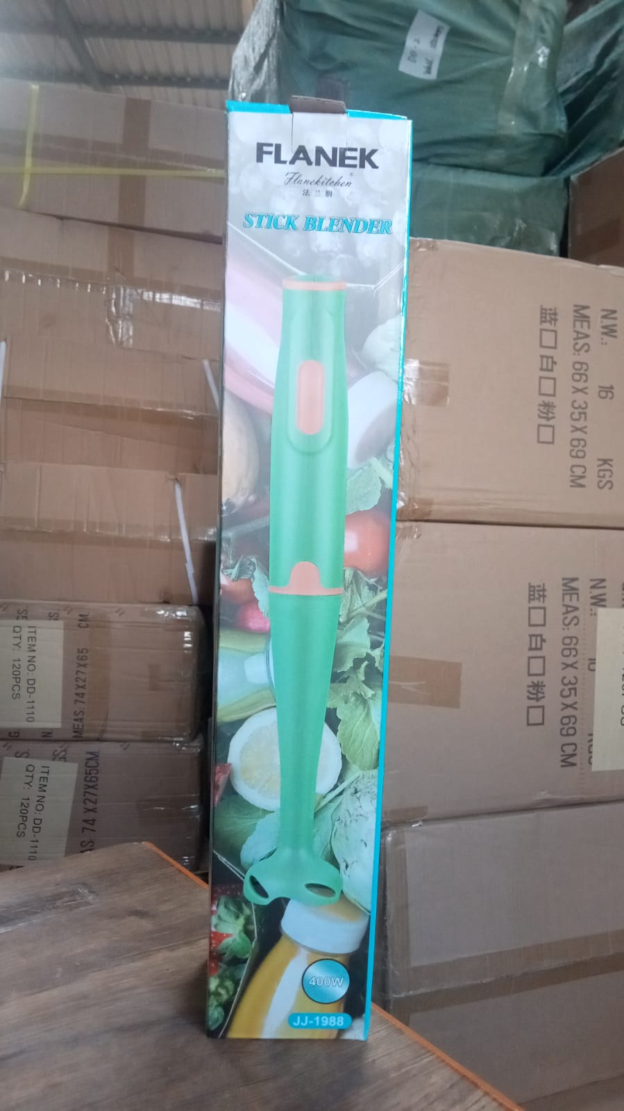 Hand Blender Multi-Purpose Hand Blender, 400W Handheld Blender High Speed Blender Stainless Steel Handheld Stick Blender For Smoothies, Puree Baby Food and Soups - Springkart 