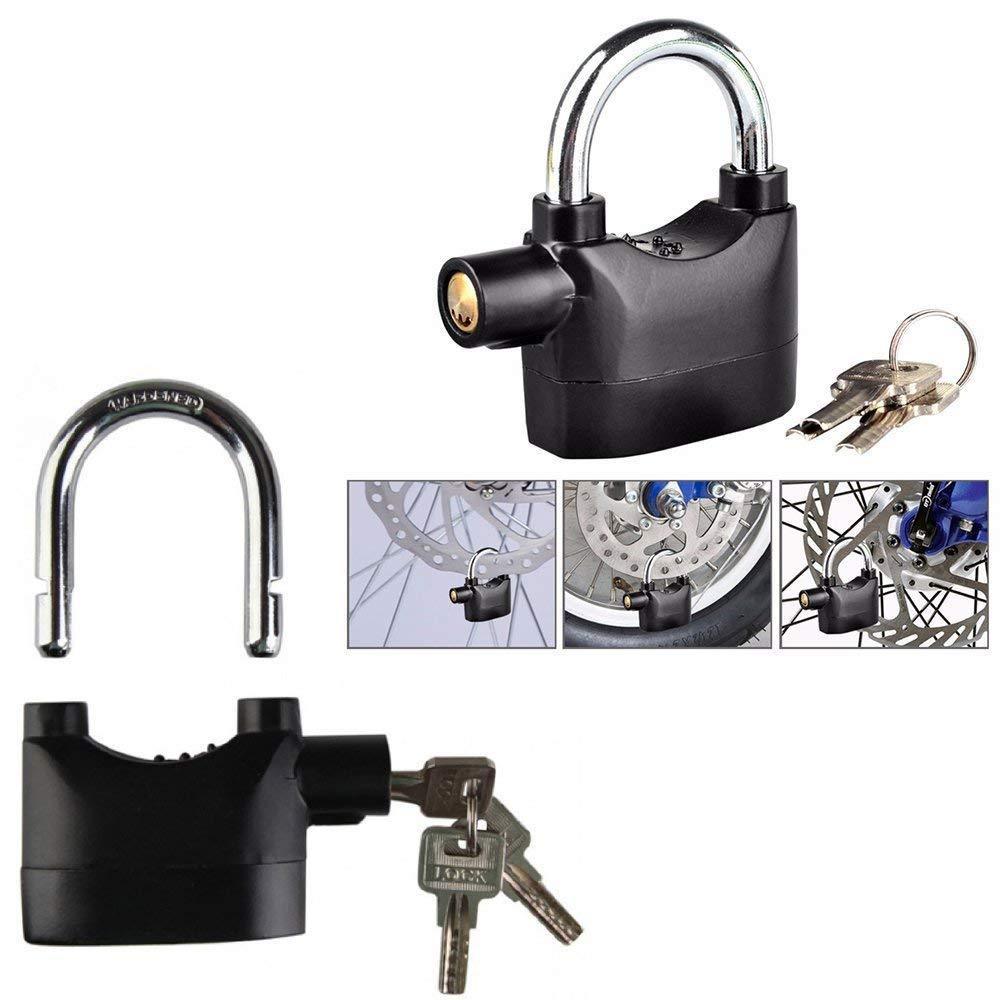 185 Anti Theft Security Pad Lock With Smart Alarm - Springkart 