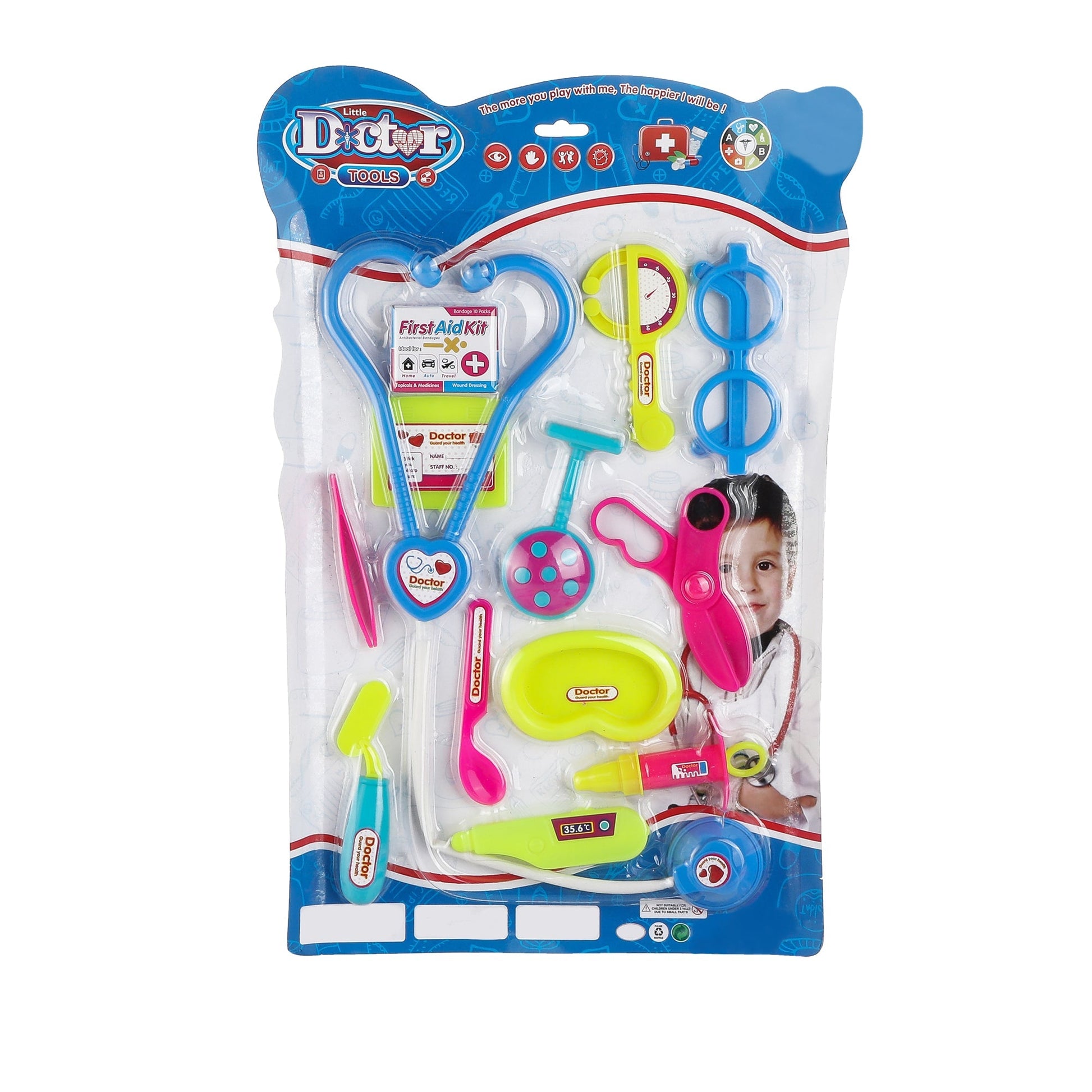 Doctor Set for Kids (Multicolour) - Springkart 
