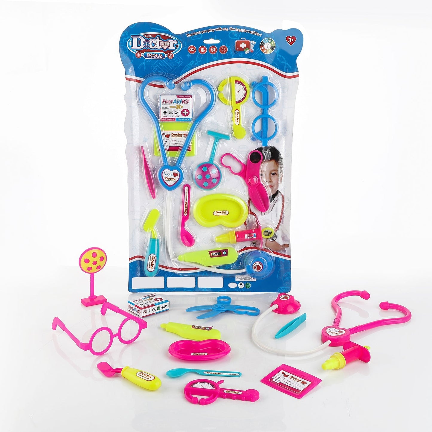 Doctor Set for Kids (Multicolour) - Springkart 