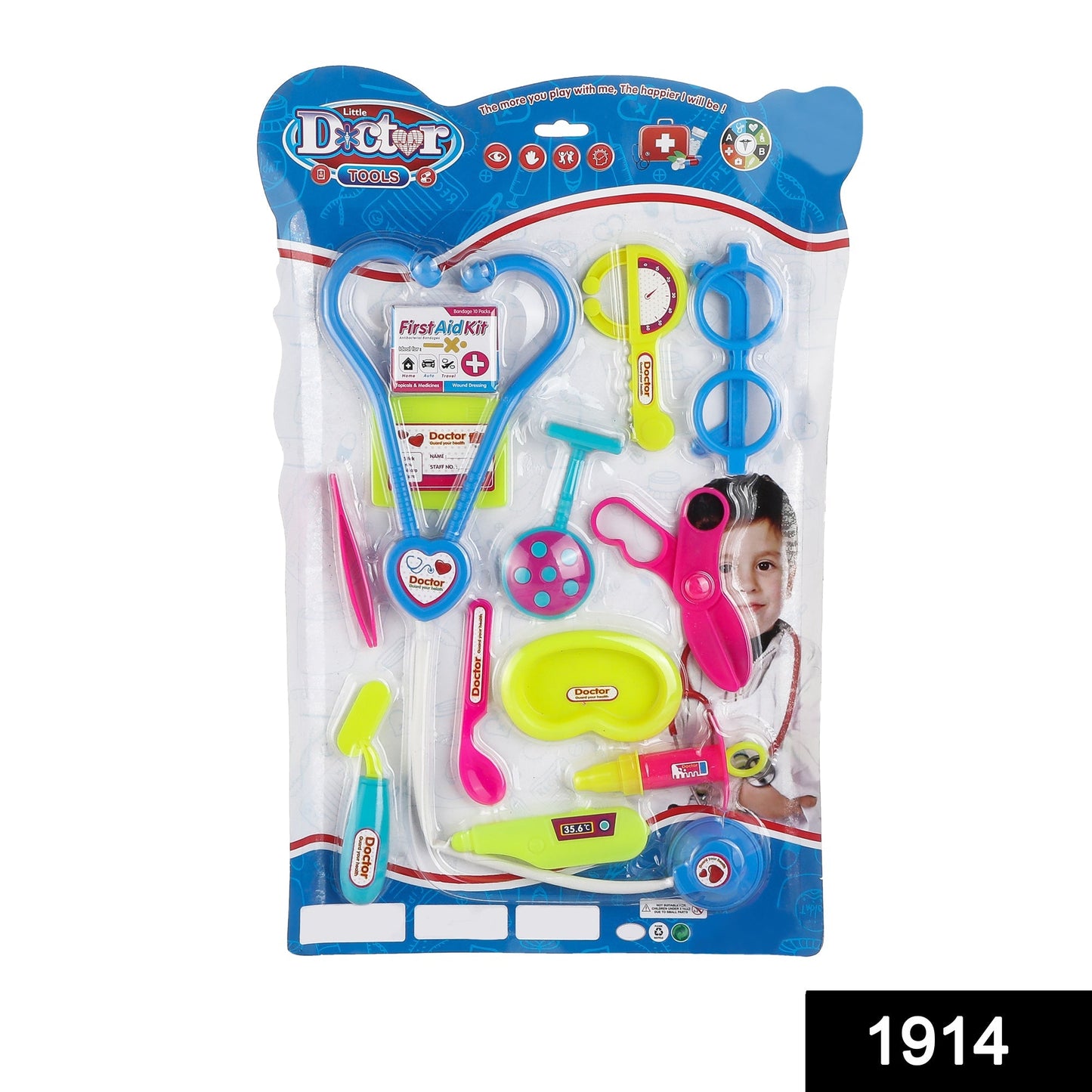 Doctor Set for Kids (Multicolour) - Springkart 