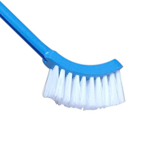 Single Sided Bristle Plastic Toilet Cleaning Brush - Springkart 