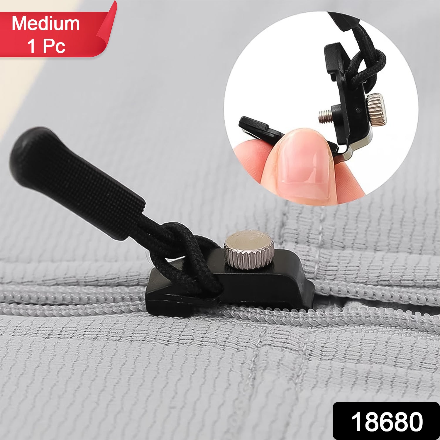 Portable Universal Detachable Zipper Slider (1 Pc Medium) - Springkart 