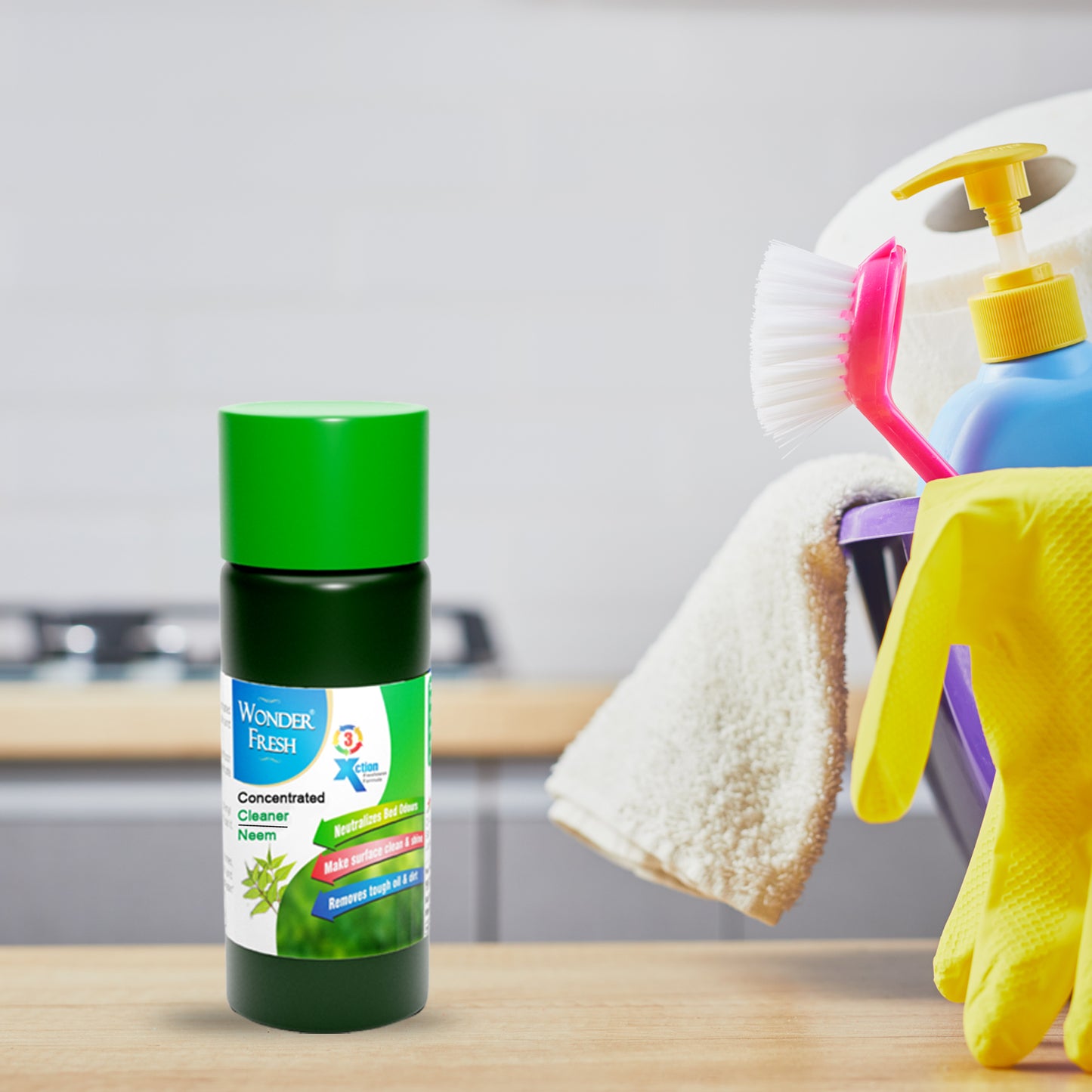 6288 Mop Floor Surface Cleaner Liquid - Disinfectant Insect Repellent - Springkart 