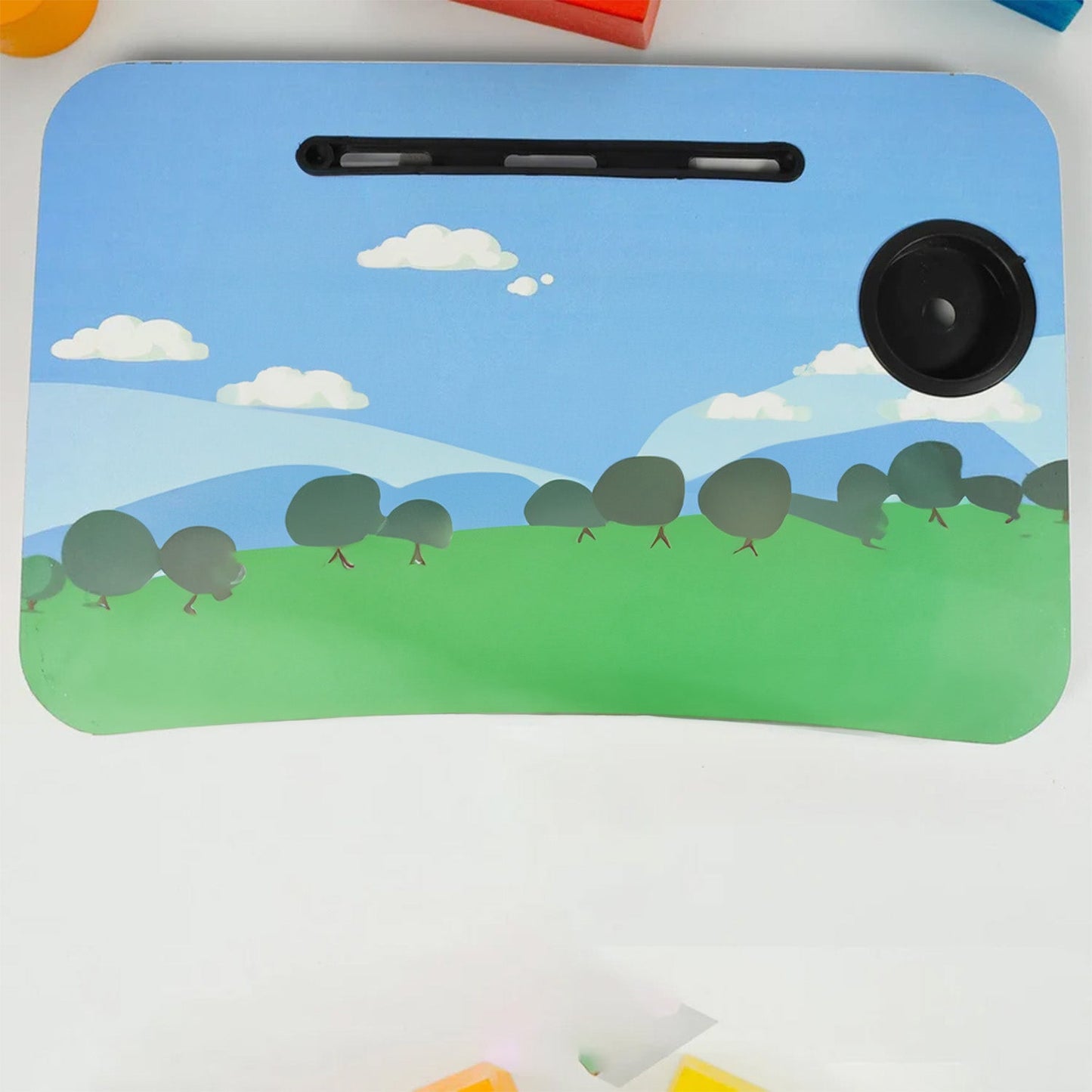 Kids Lapdesk with Tablet Slot and Holder - Springkart 