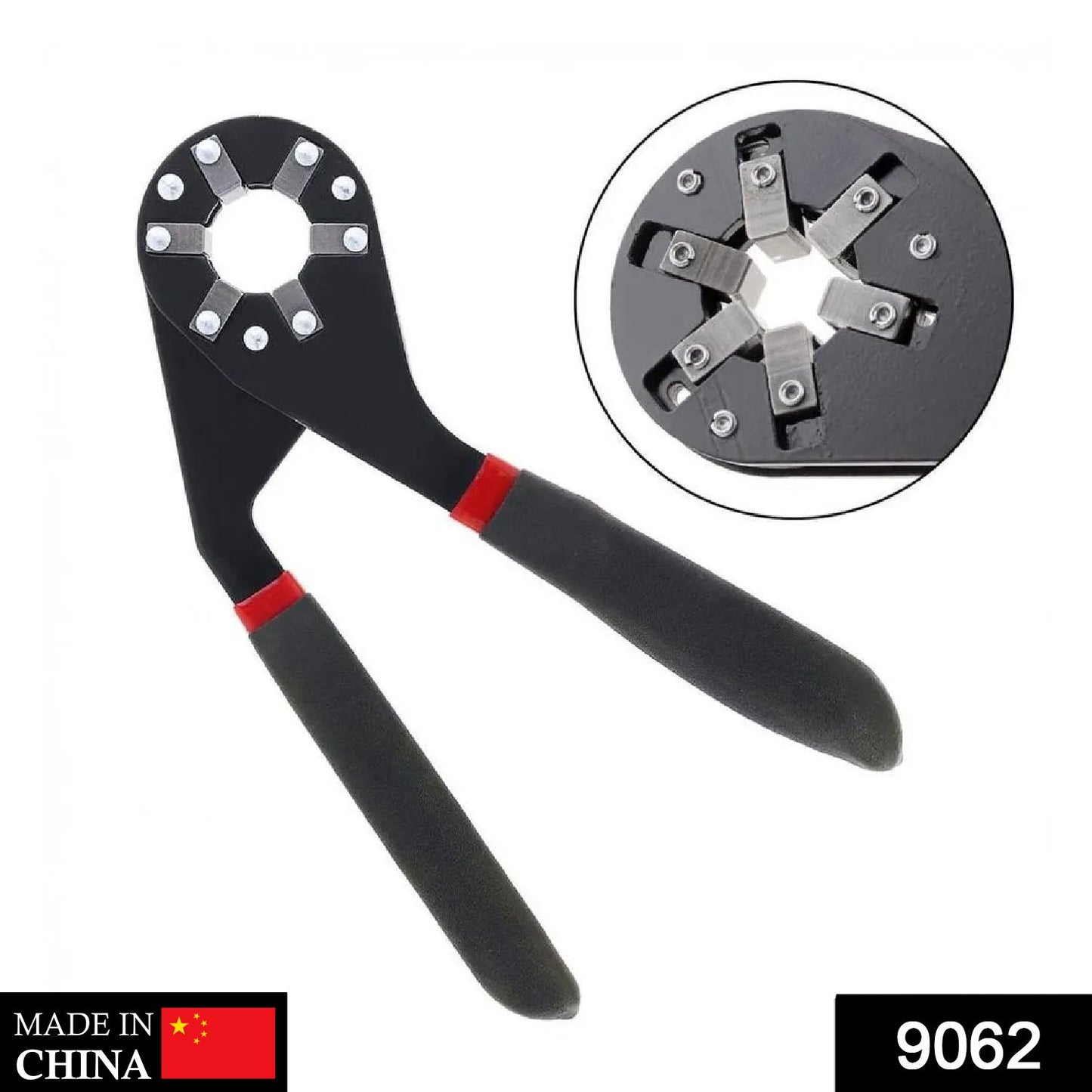 Multi-Function Hexagon Universal Wrench Adjustable Bionic Plier Spanner Repair Hand Tool (Small) Single Sided Bionic Wrench Household Repairing Wrench Hand Tool - Springkart 