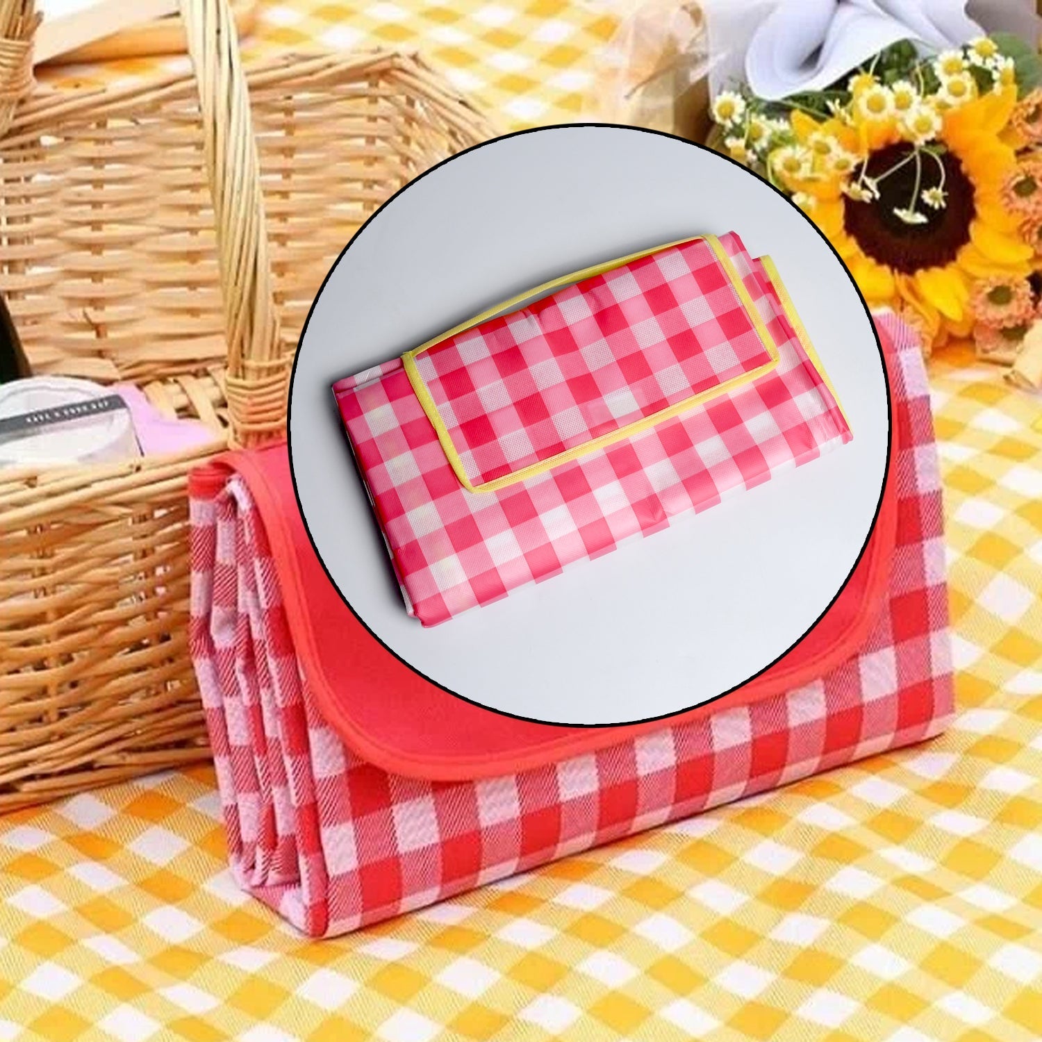 Picnic Blanket Beach Mat Waterproof Blanket Foldable Picnic, Beach, Camping - Springkart 