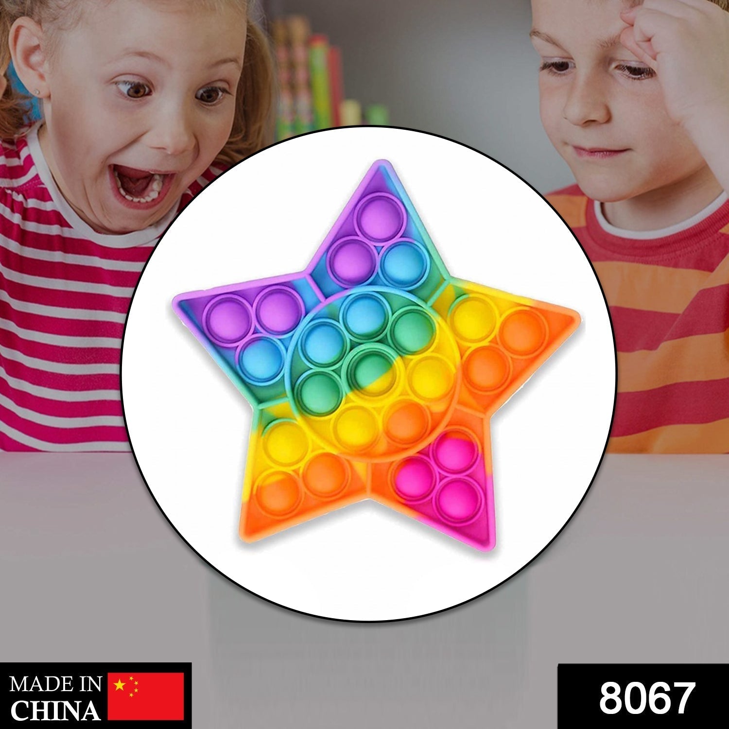 Star Fidget Toy and fidget tool Used for playing purposes and all, especially for kids. - Springkart 