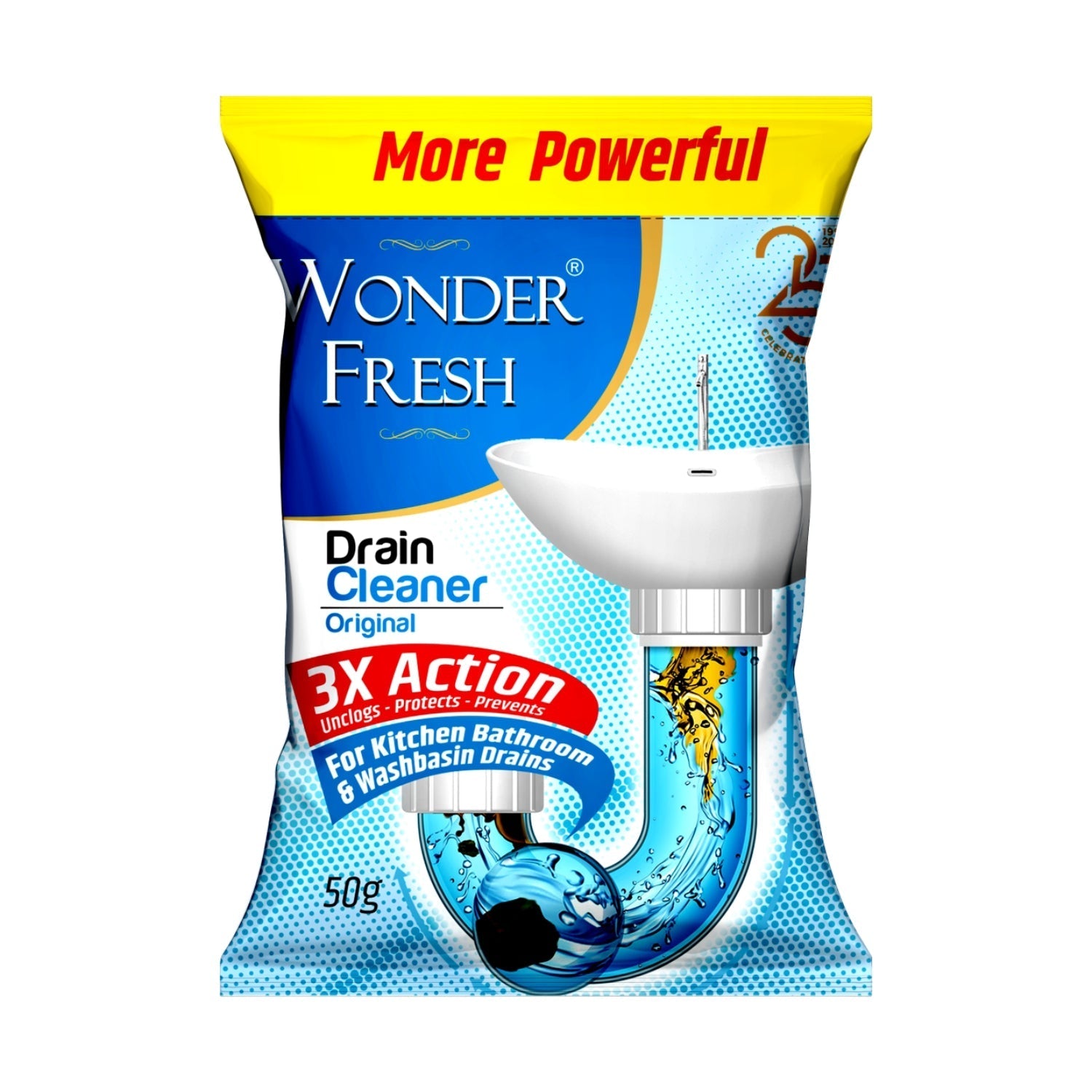 Drain Cleaner powder 50 gram pack - Springkart 