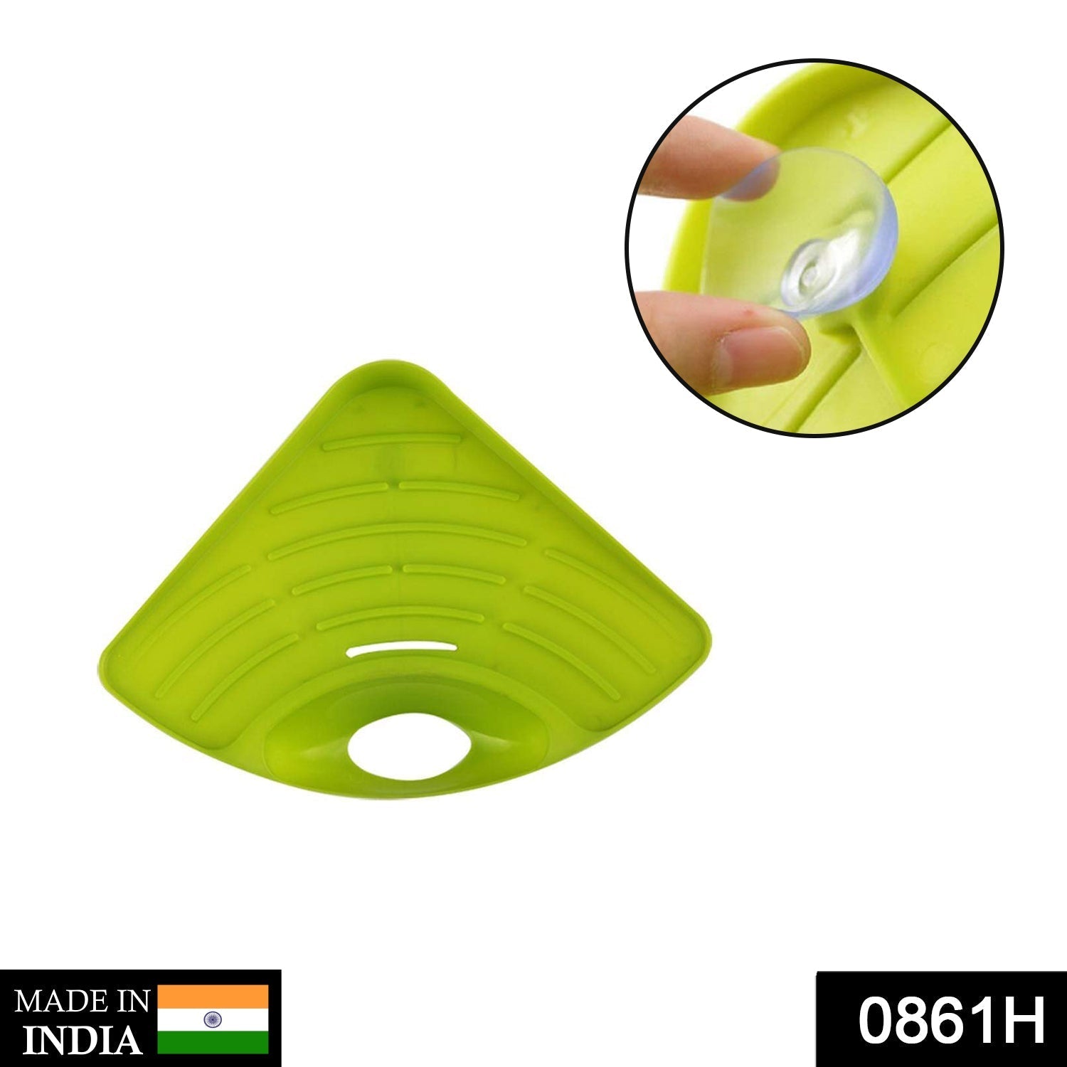 Corner Sink Strainer For Draining Kitchen Waste In Sinks And Wash Basins. - Springkart 