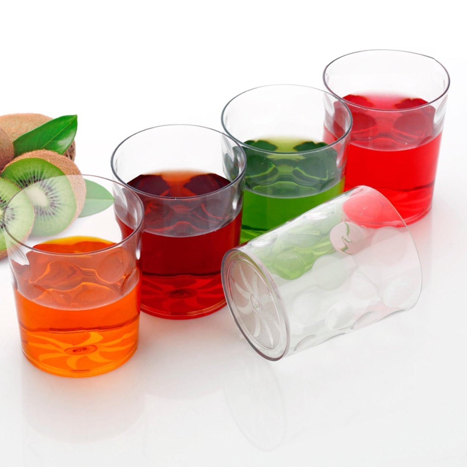 Multi Purpose Unbreakable Drinking Glass (Set of 6 Pieces) (300ml) - Springkart 