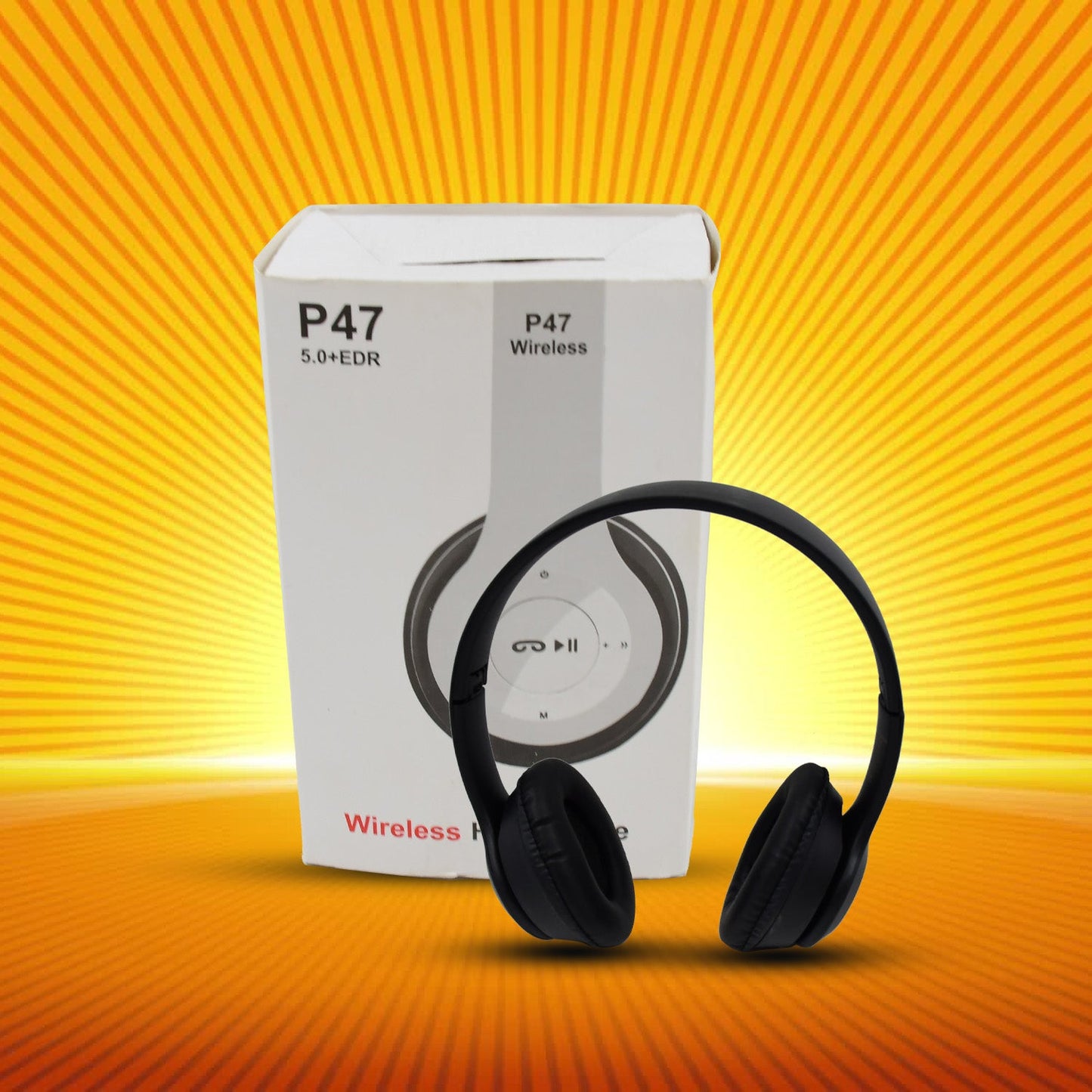 Foldable Wireless Headphone with Calling Function (1 Pc) - Springkart 