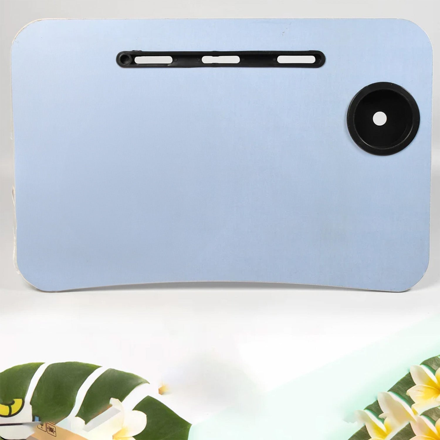 Compact Laptop Lapdesk with Tablet Slot - Springkart 