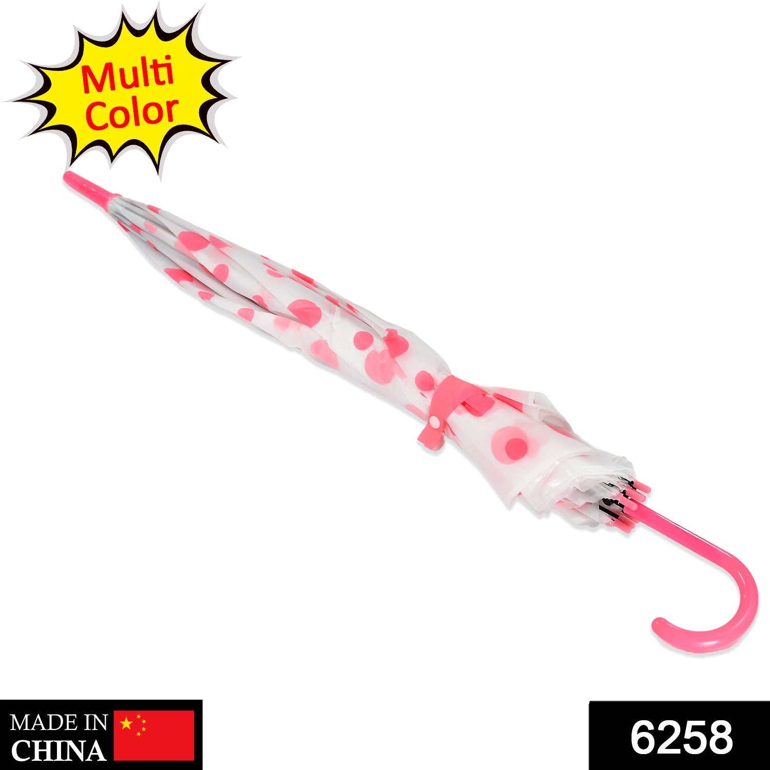 Dot Printed Umbrella for Men and Women Multicolor - Springkart 