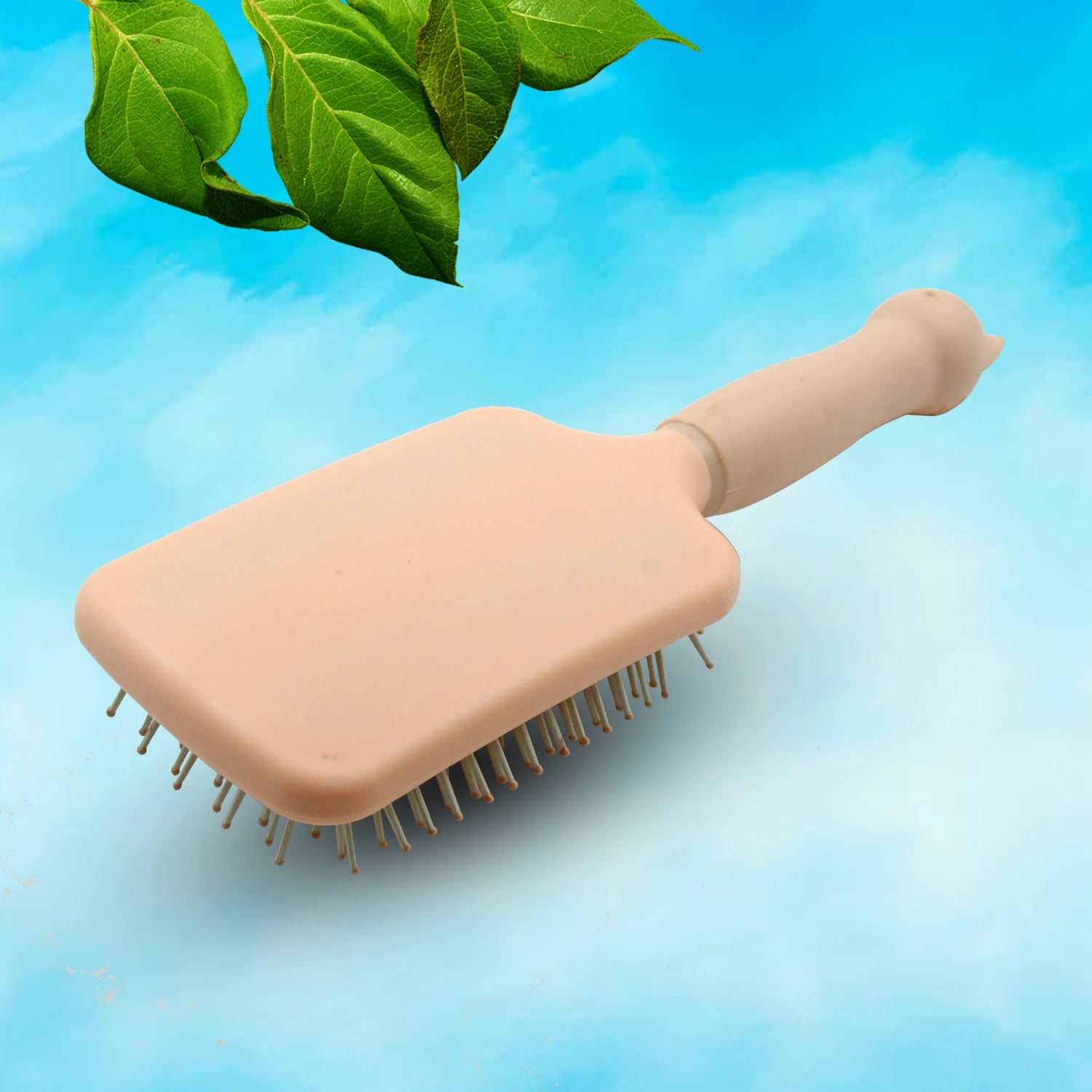 Massage Comb, Massage Hair Brush Ergonomic Matt Disappointment for Straight Curly Hair Cushion Curly Hair Comb For Detangling Professional Comb For Men And Women for All Hair Types, Home Salon DIY Hairdressing Tool (1 Pc / 24 Cm) - Springkart 