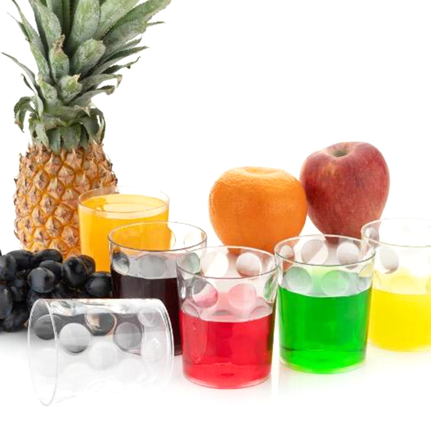 Multi Purpose Unbreakable Drinking Glass (Set of 6 Pieces) (300ml) - Springkart 