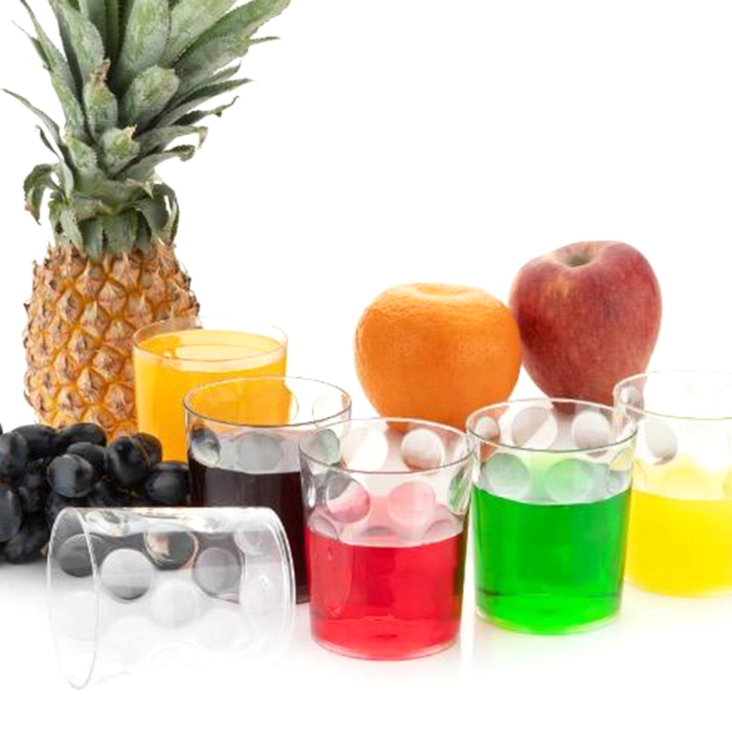 Multi Purpose Unbreakable Drinking Glass (Set of 6 Pieces) (300ml) - Springkart 