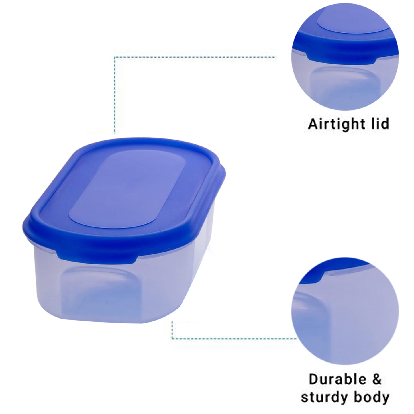 Kitchen Storage Container for Multipurpose Use (500ml) - Springkart 