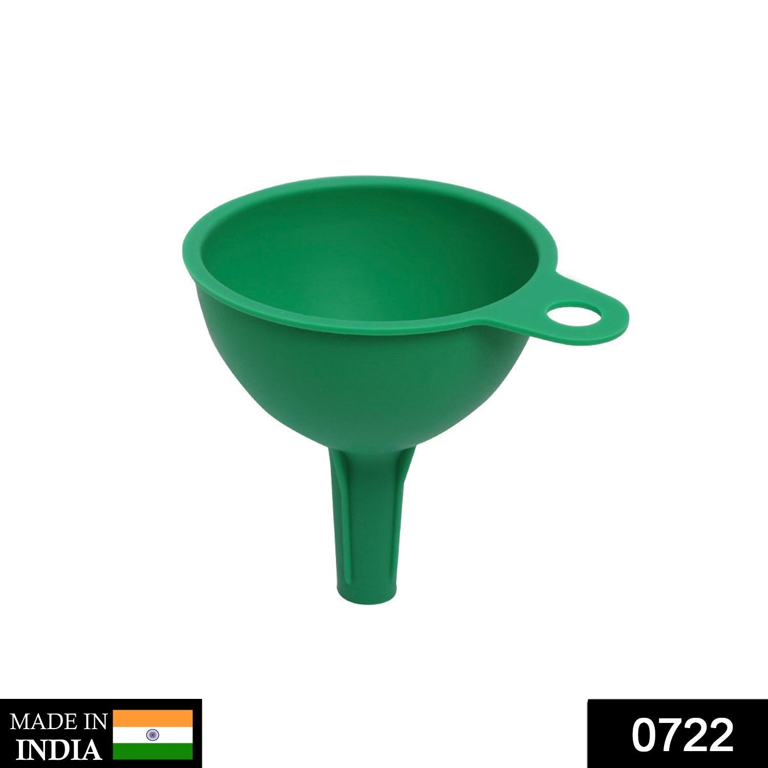 Food-Grade Silicone Funnel: Safe & Easy Transfer for Liquids & Grains (1 Pc) - Springkart 