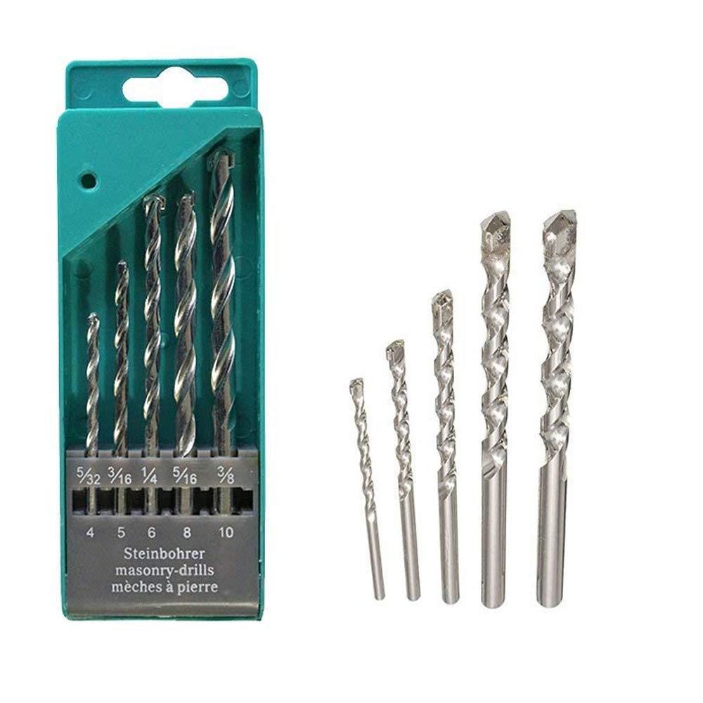 Metal Drill Bit Set (Multicolor, 5-Piece) - Springkart 