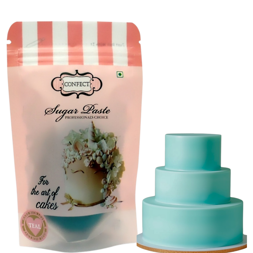 Teal Fondant | Edible Sugarpaste 250 Gm