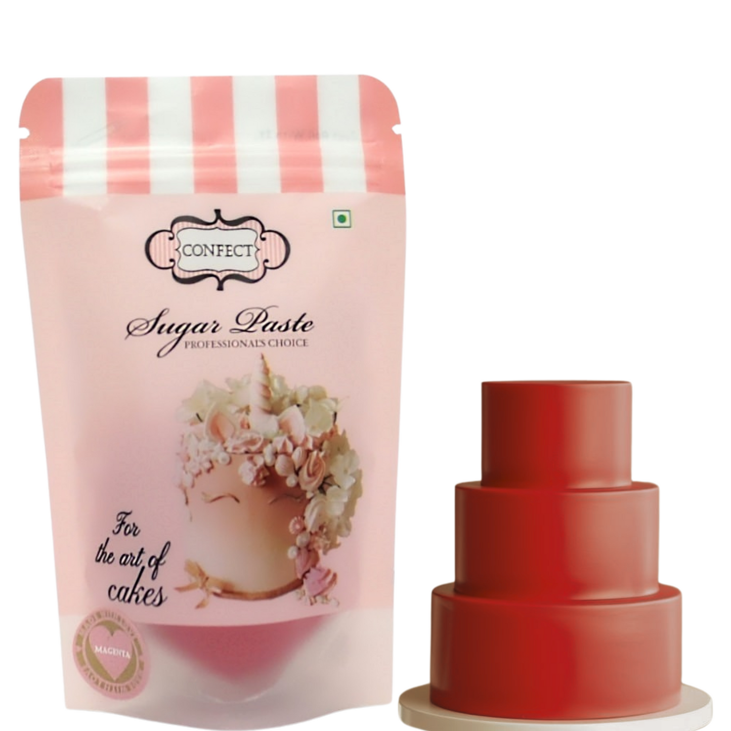 Magenta Fondant | Edible Sugarpaste 250 Gm