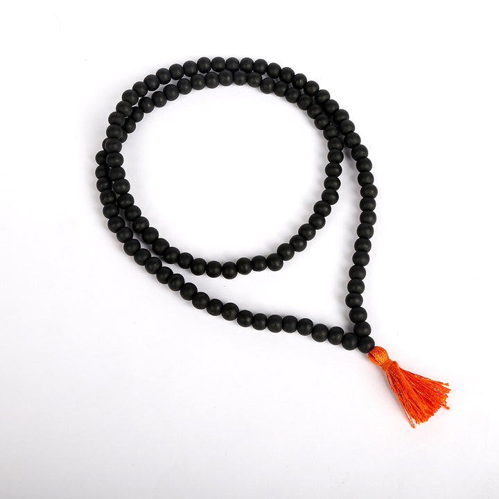 Govt. Lab Certified Original Ebony wood Karungali Mala.