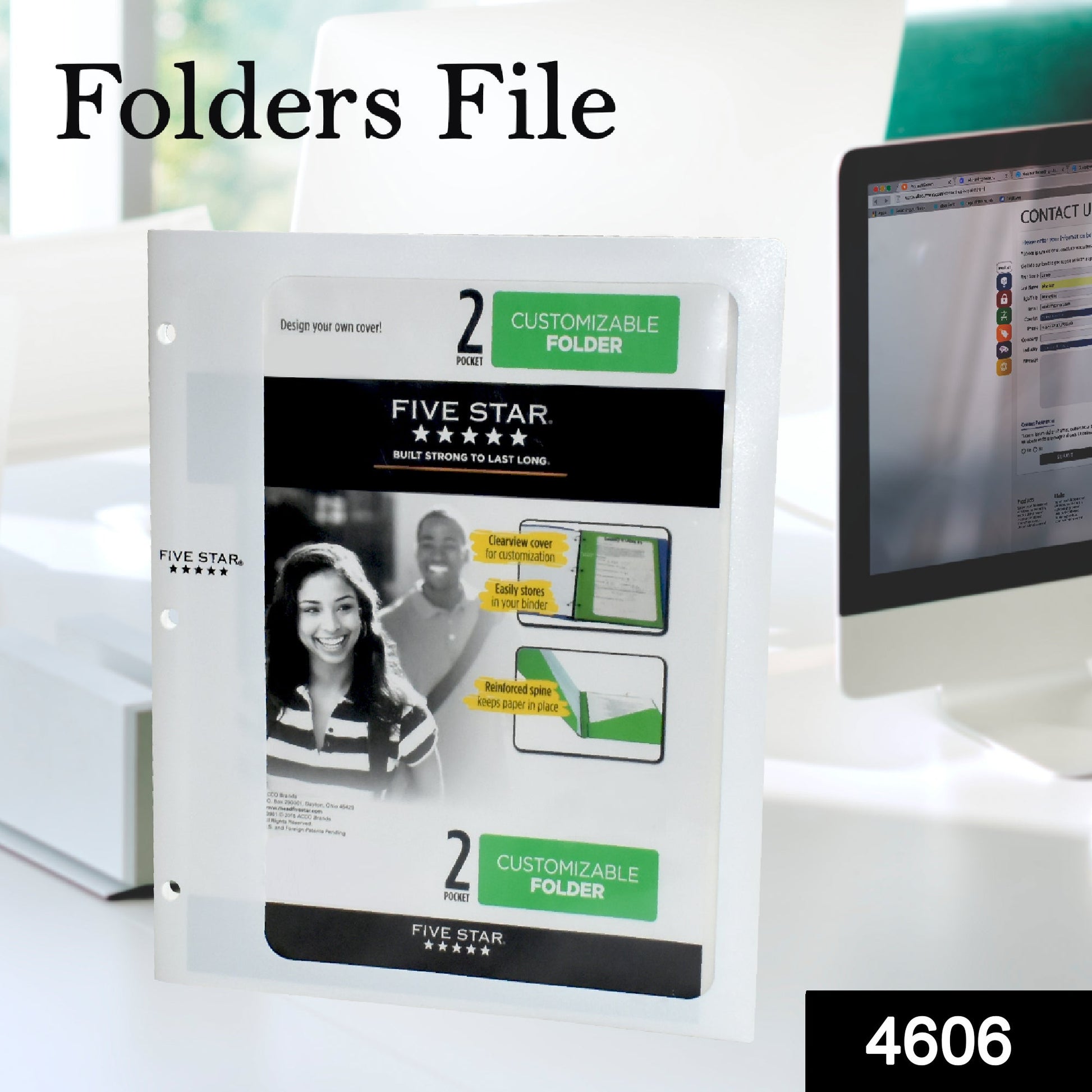 File Paper Holder Organizer School Office Home For Documents - Springkart 