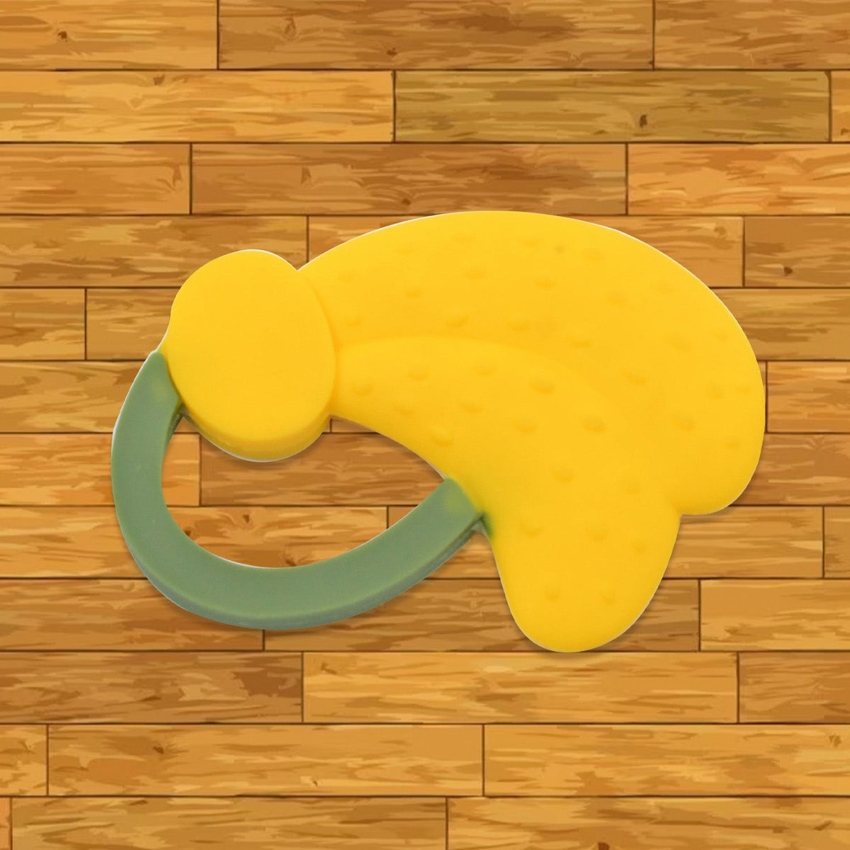 Baby Silicone Teether (1 Pc): Food Grade, Non-Toxic, Teething Relief (3 Months+) - Springkart 