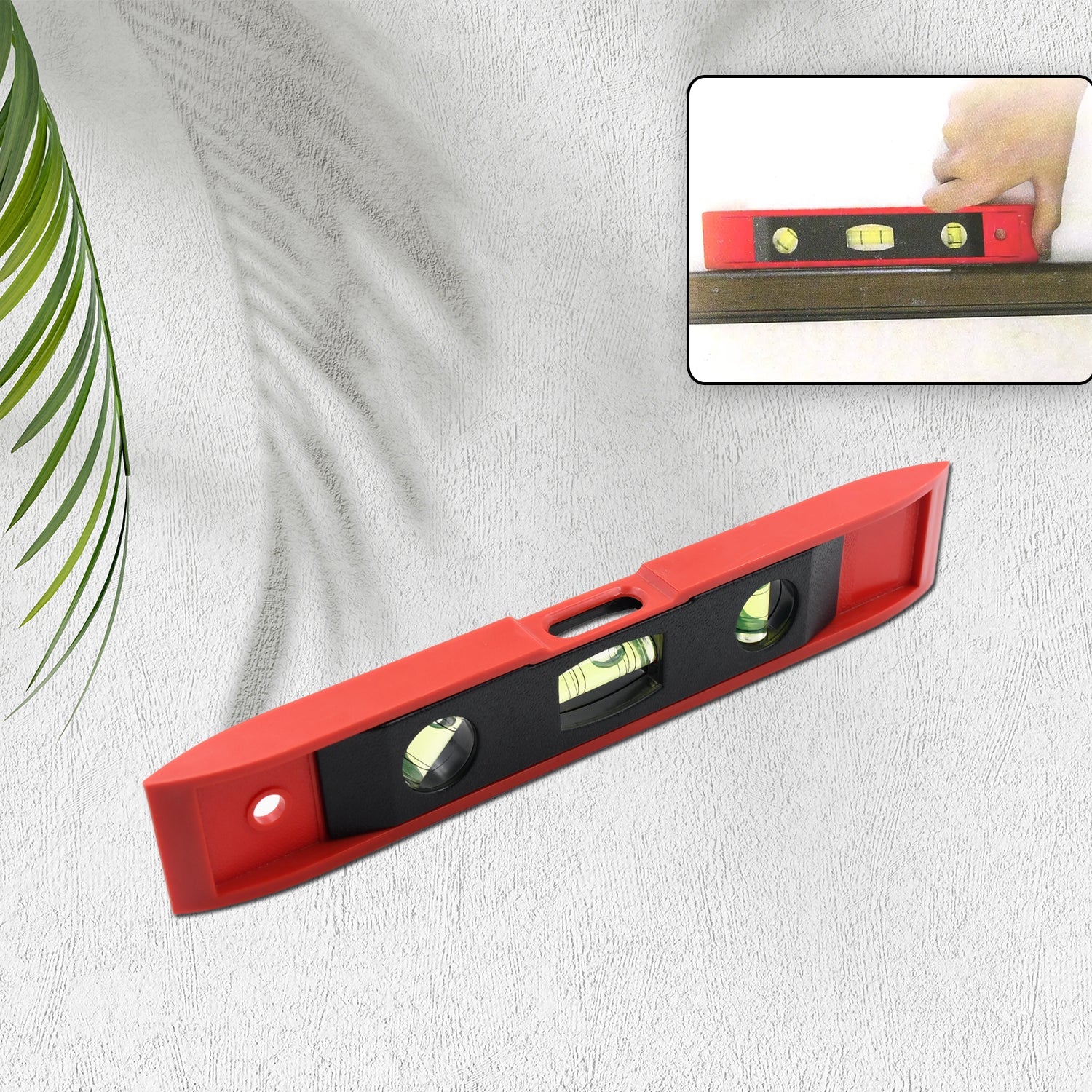 3 Bubble Mini Spirit Level Plastic Torpedo Carpenter's Spirit Level Measurement tools - Springkart 