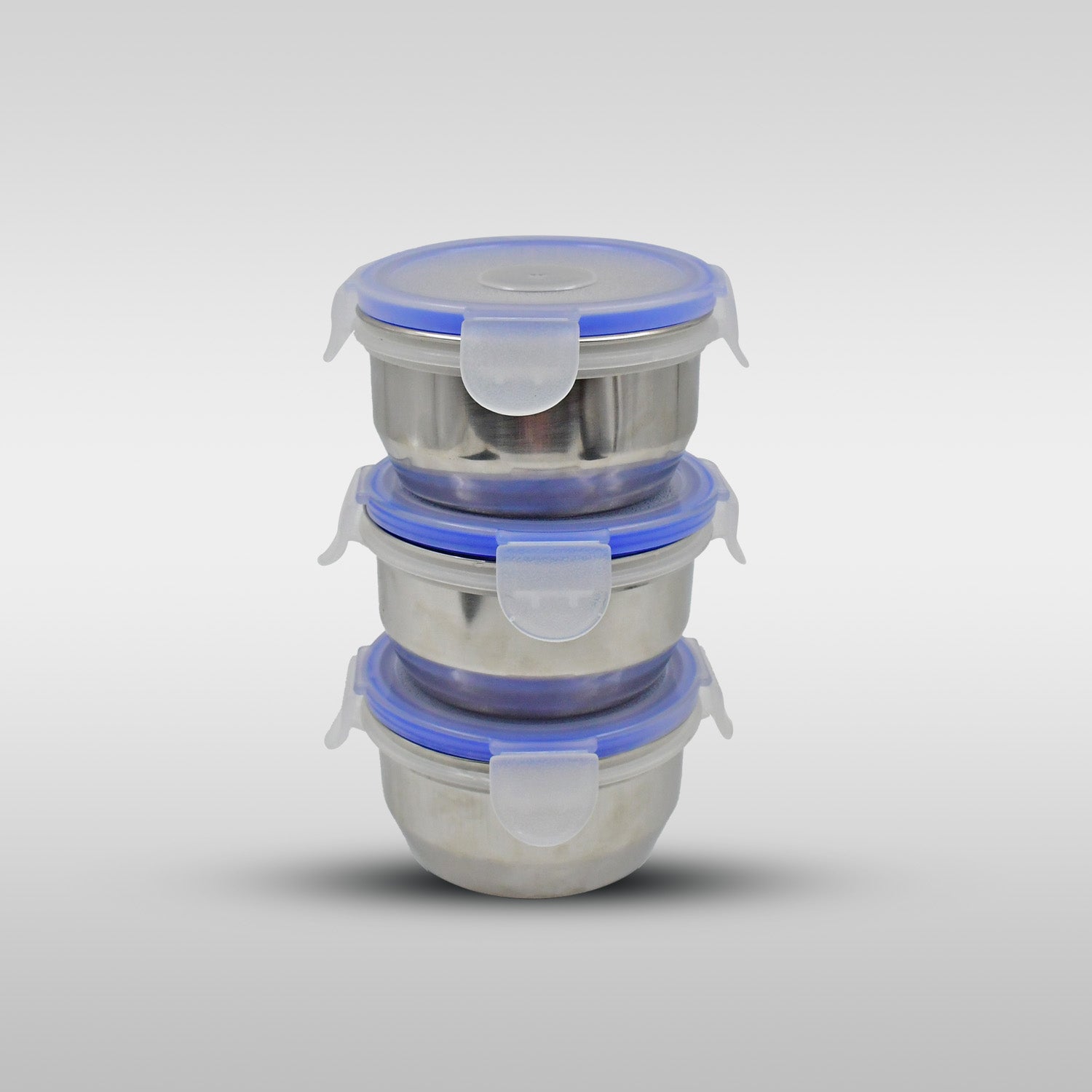 AIRTIGHT & LEAK PROOF STAINLESS STEEL CONTAINER MULTI COMPARTMENT LUNCH BOX CARRY TO ALL TYPE LUNCH IN LUNCH BOX & PREMIUM QUALITY LUNCH BOX IDEAL FOR OFFICE , SCHOOL KIDS & TRAVELLING IDEAL - Springkart 