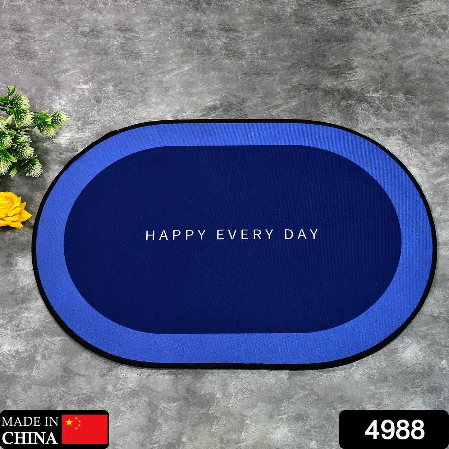 Mat, Super Absorbent Floor Mat, Bath Mat, Soft Carpet, Slip-Resistant Bathing Room Rug Floor Door Mat, Instant Drying Mat, Bathroom Rug, Absorbent Bath Mat - Springkart 
