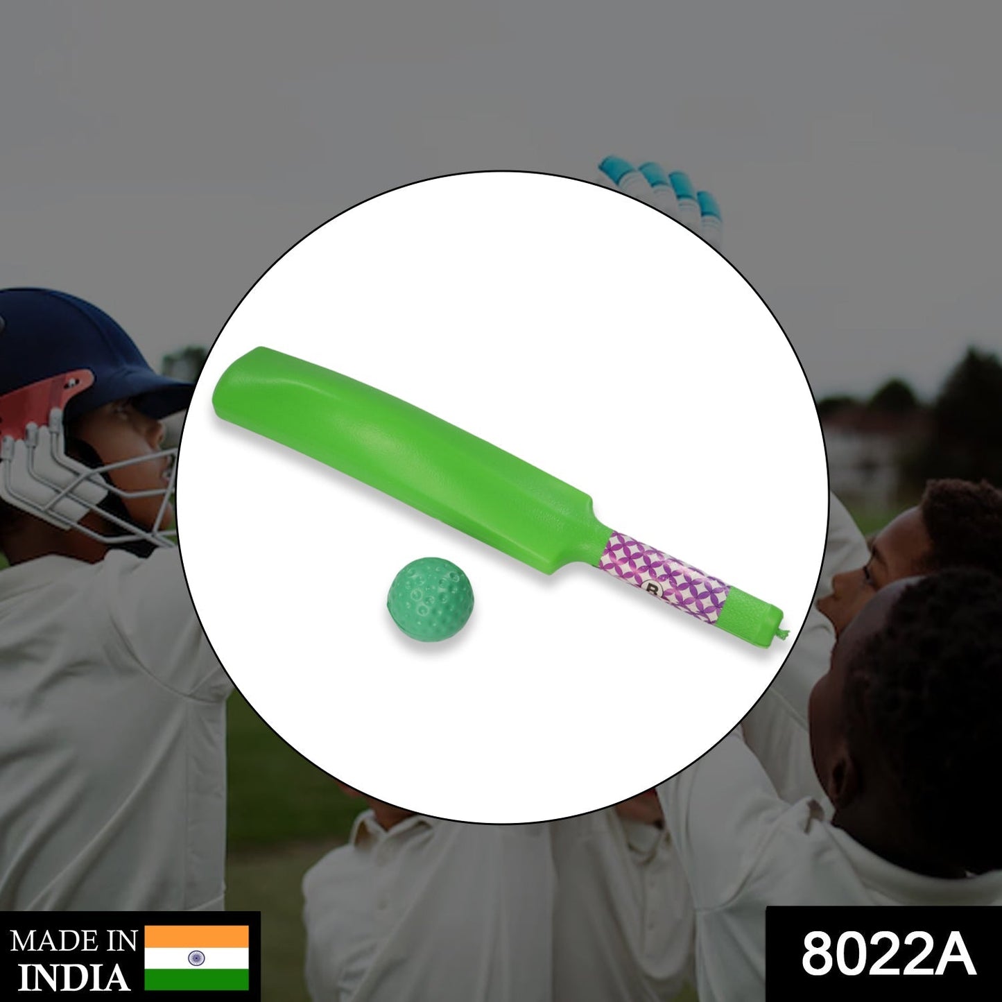 Plastic Cricket Bat and Ball Toy for Kids - Springkart 