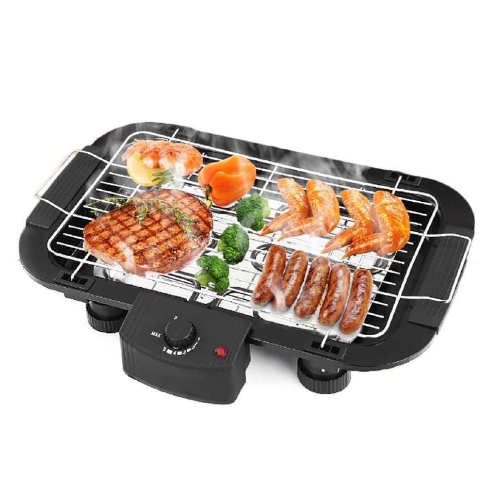 Smokeless Electric Indoor Barbecue Grill, 2000w - Springkart 