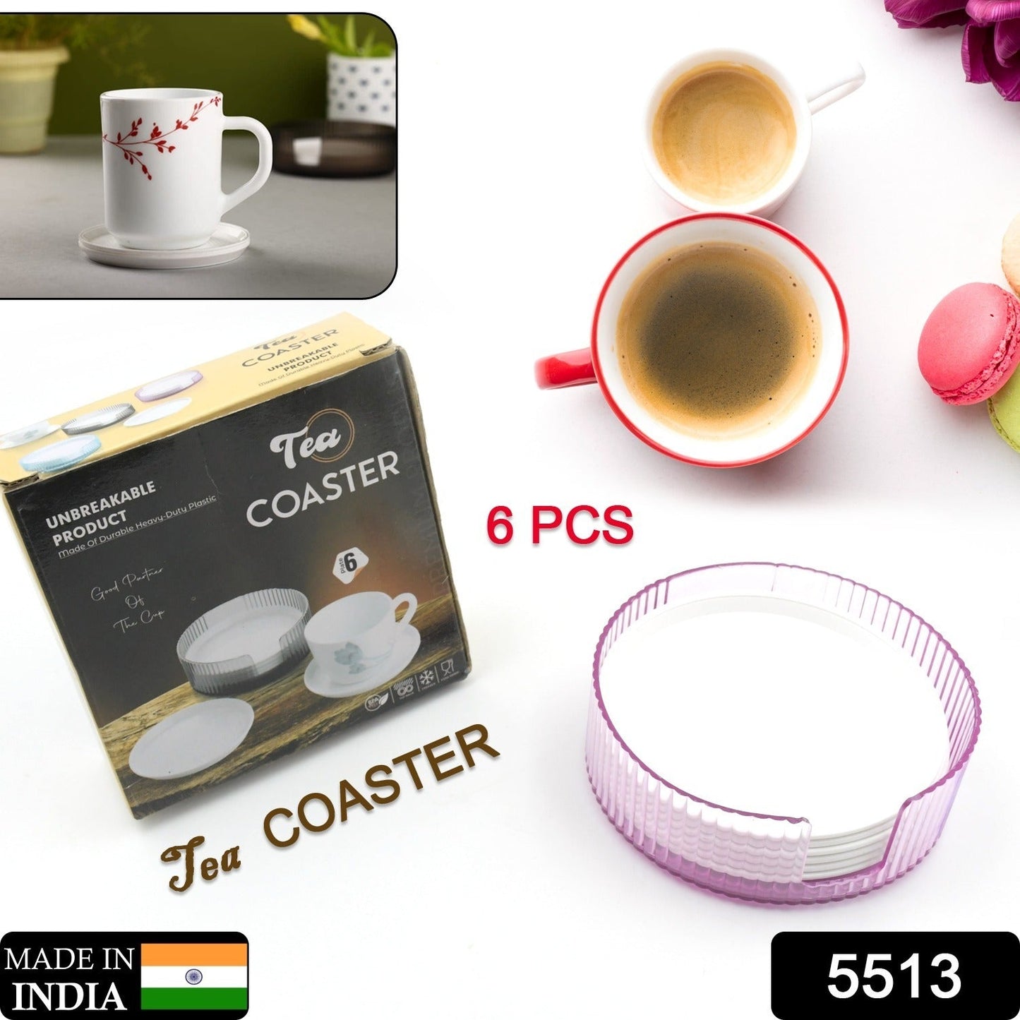 Coffee Table Must-Have: 6 Coasters (Protects Your Furniture) - Springkart 