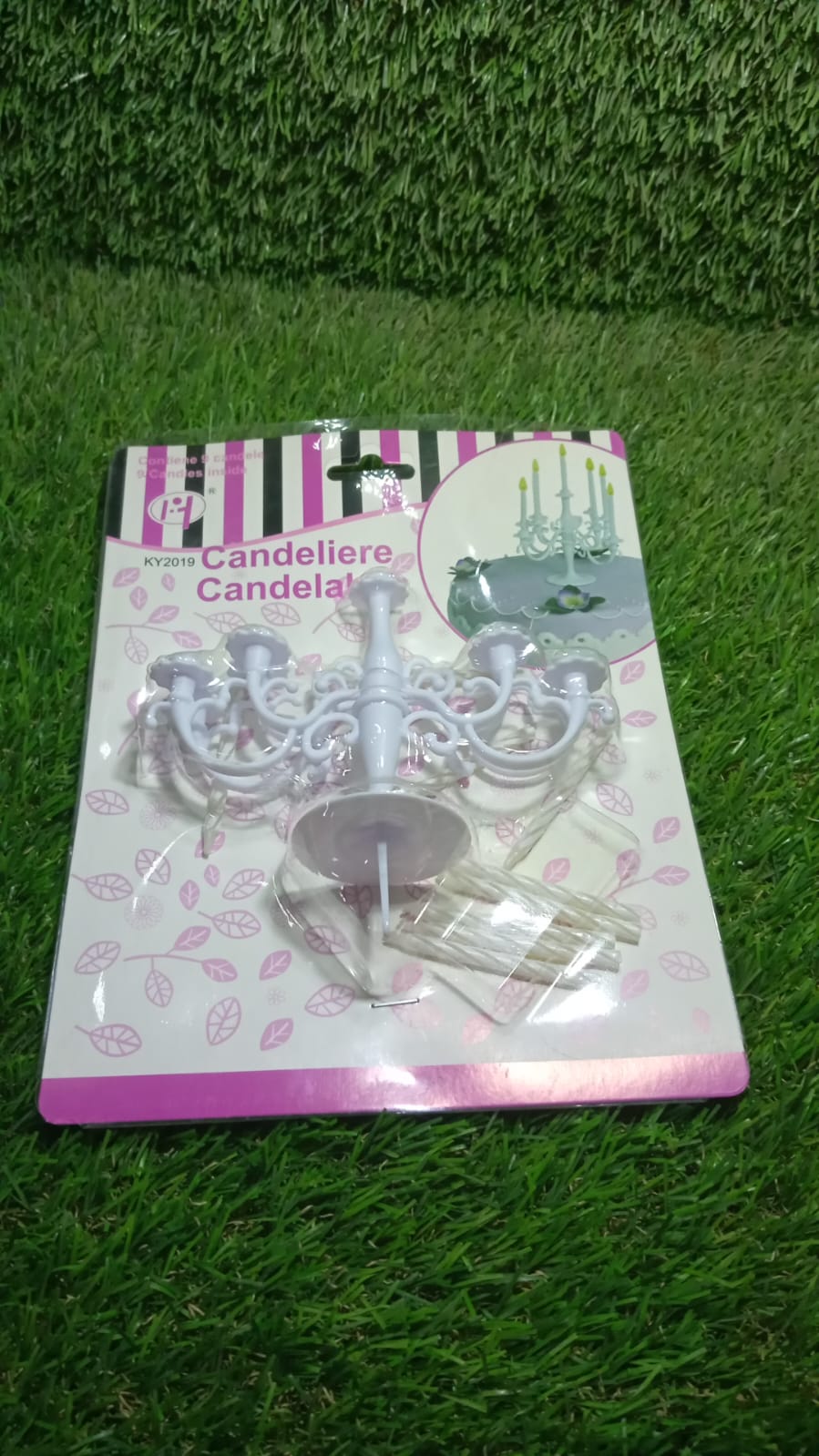 Luxury Birthday Candle Set | Elegant Cake Toppers & Holders for Parties and Proposals - Springkart 