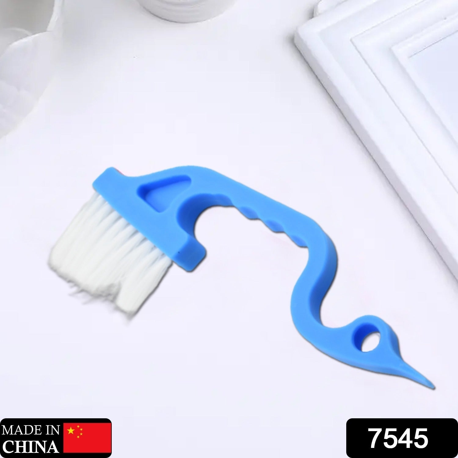 Groove Gap Cleaning Brush, Kitchen Cleaning Tools Mini Corner Cleanings Tool Hand-held Shower Door Gap Cleaner for Window Blinds Sliding Door Track Gaps Corner Cleaner Brush Keyboard - Springkart 
