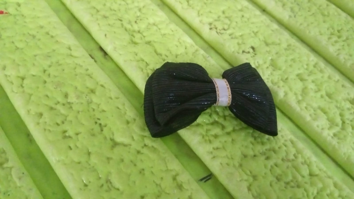 Hair Bow Knot Clip Suitable For Girls (2 Pc)