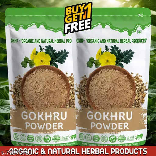 Original Gokshura(Gokhru, Tribulus Terrestris) Powder for Drinking/ Energy & Immunity Support - Springkart 