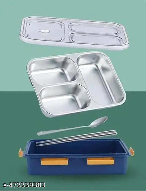 3 Compartment Lunch Container (750 ml, Thermoware)