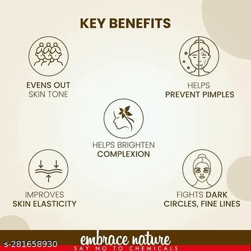 Nature Sure Multani Mitti Powder 200g with Rose Water 50ml - 1 Pack - Springkart 