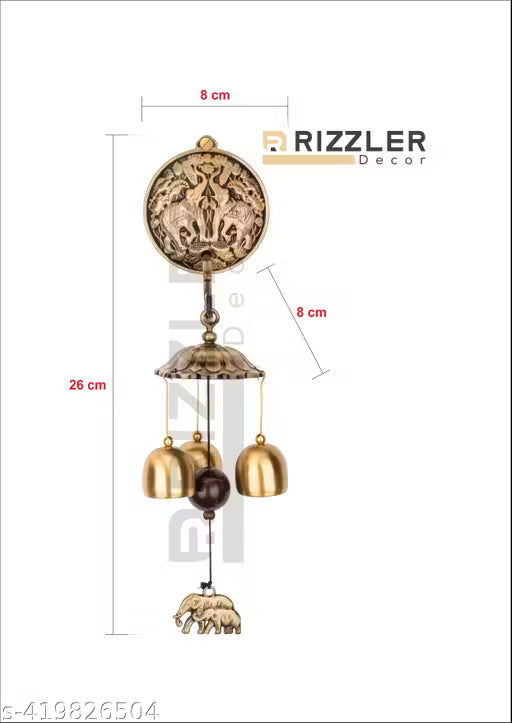 RIZZLER Feng Shui Wind Chime For Bedroom || Home Decoration Items