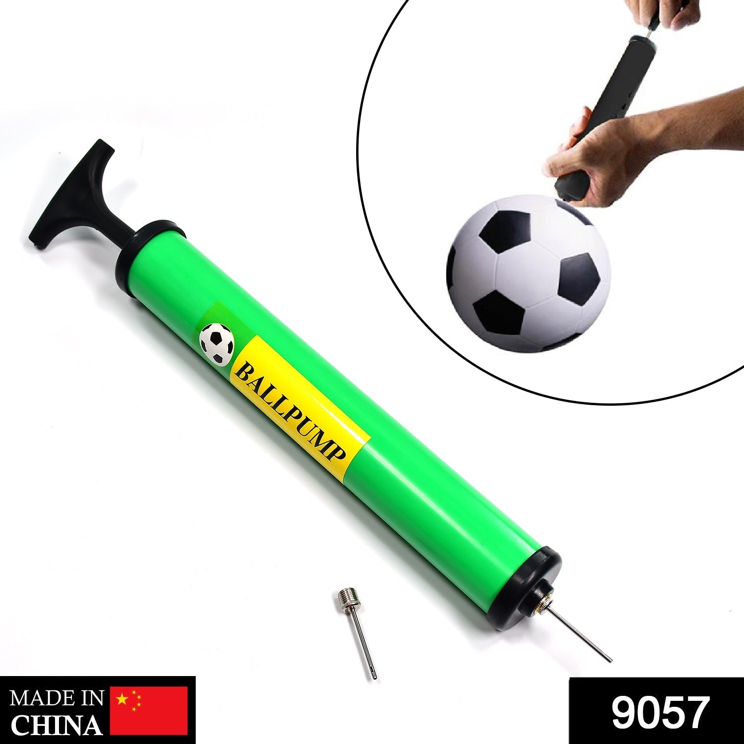 Sports Plastic Pump for Soccer, Basketball, Football, Volleyball Ball . - Springkart 