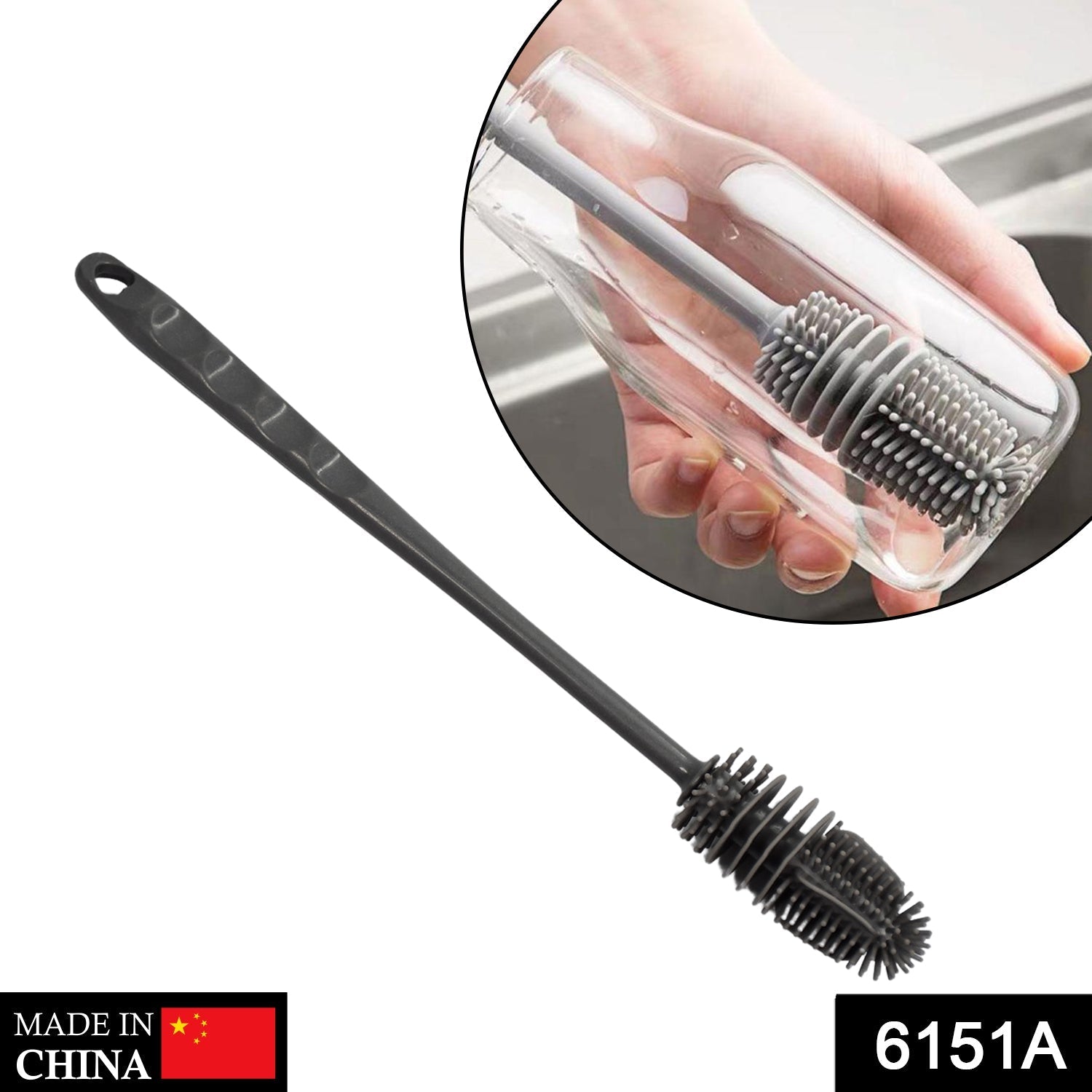 Bottle Cleaning Brush usual fully types of household room for cooking food purposes for cleansing - Springkart 