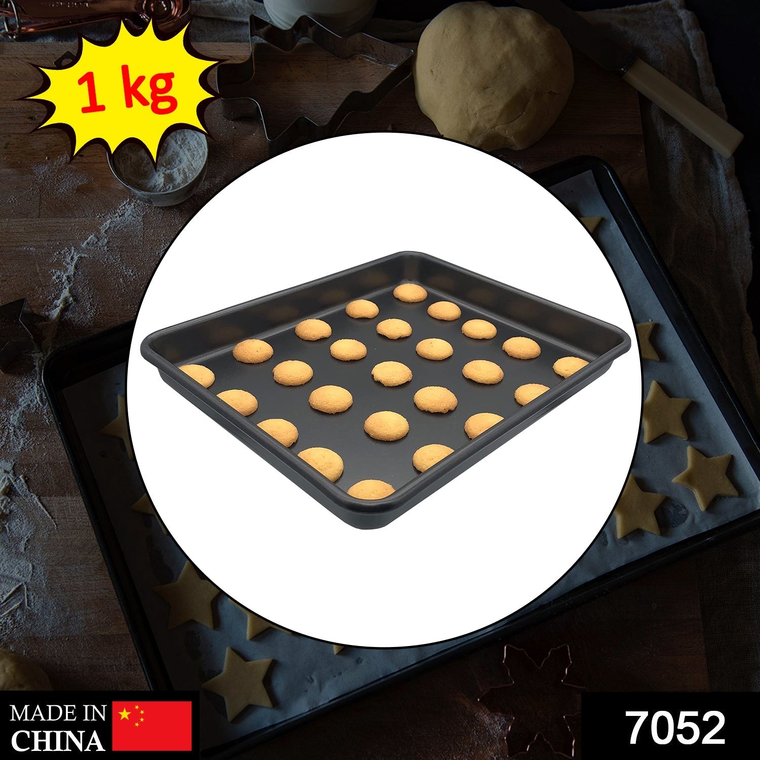 Aluminium Cake Mould Cake Baking Tray - Springkart 