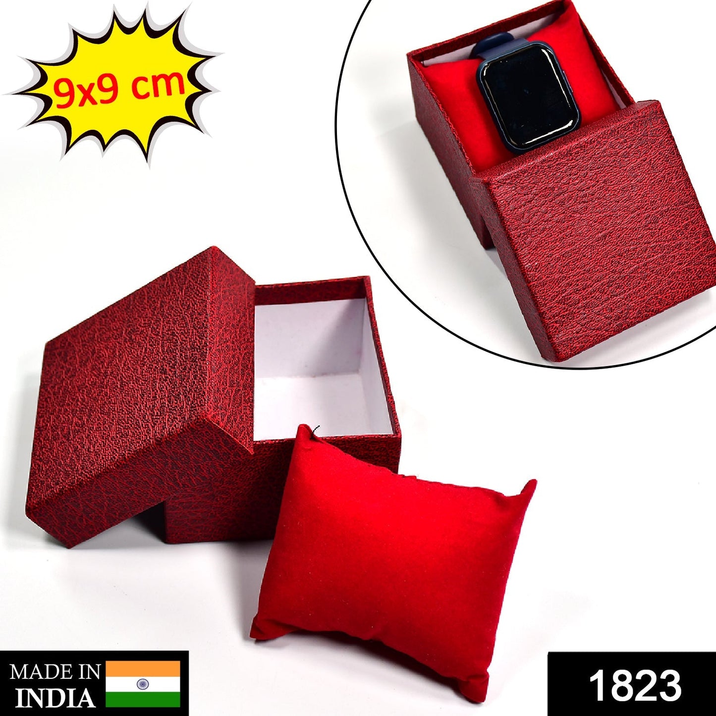 Cardboard gift Watch Box, watch cases for single watch display - Springkart 