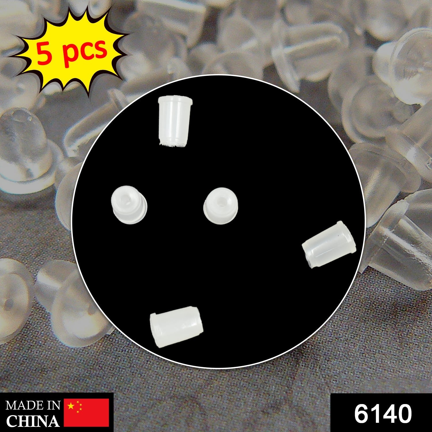 5 Pc Hot Water Bag in Water Stopper used as a stopper while injecting nails on walls etc. - Springkart 