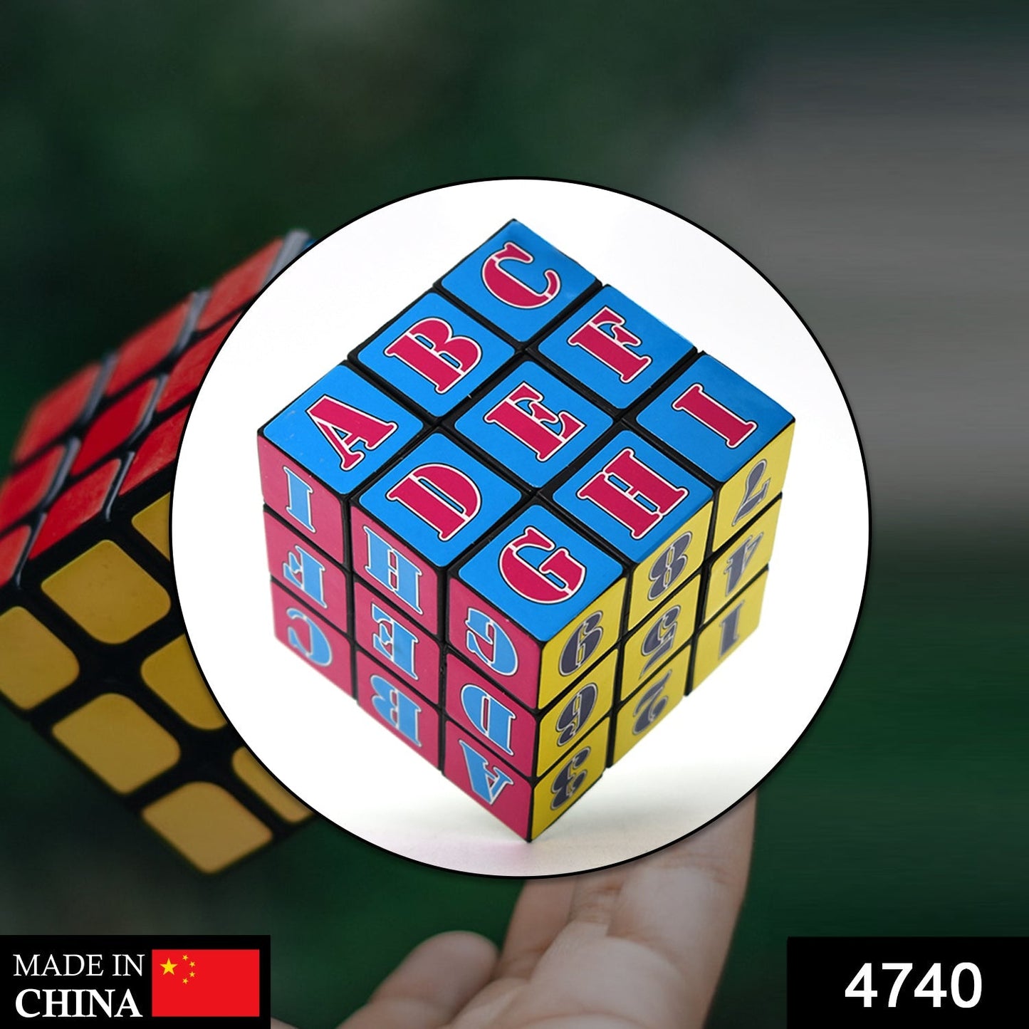 Alpha Numeric Cube used for entertaining and playing purposes by kids, children’s and even adults etc. - Springkart 