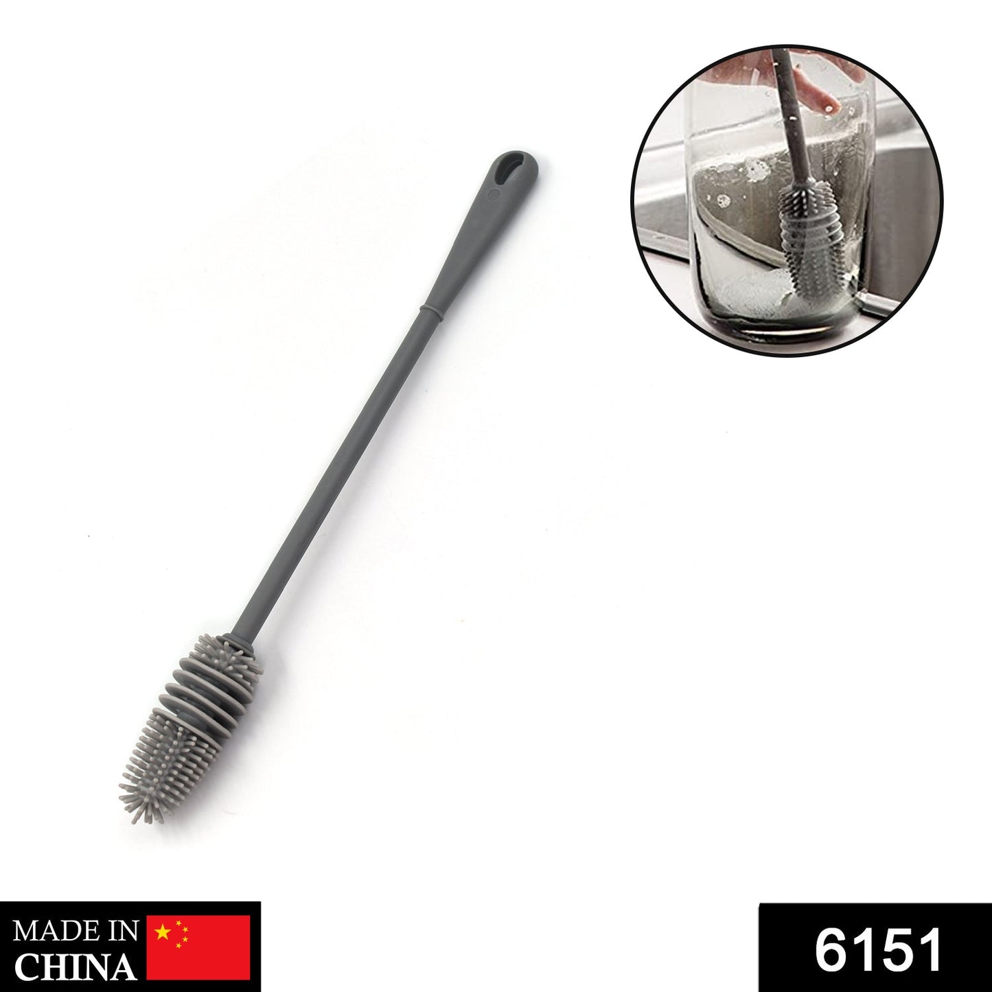 Multipurpose Bottle Cleaning Brush: Kitchen Tool - Springkart 